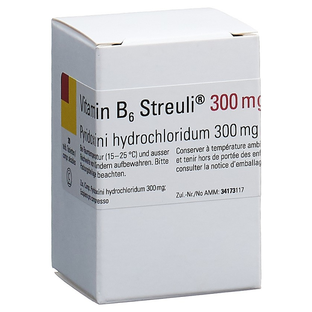 VITAMINE B6 Streuli 300 mg, Hauptbild