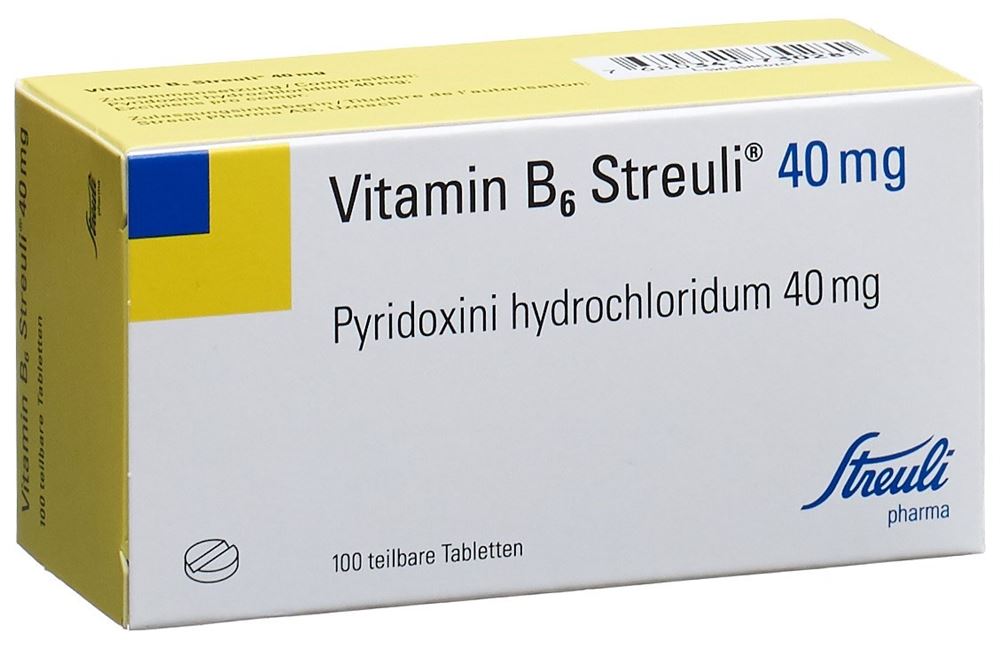 VITAMINE B6 Streuli 40 mg