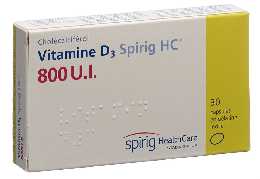 VITAMINE D3 Spirig HC 800 IE, Bild 4 von 4