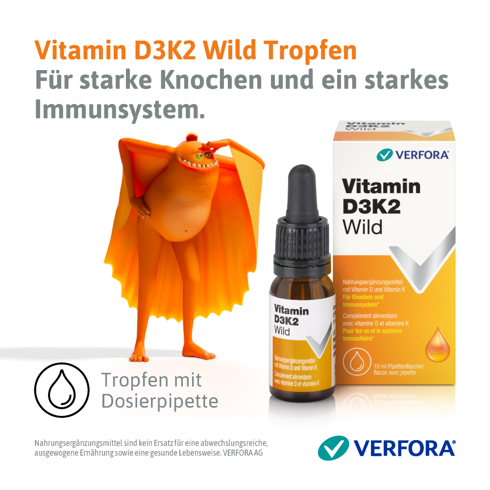 VITAMINE D3K2 WILD Gouttes, image 2 sur 4