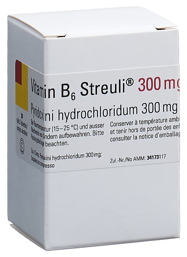 VITAMINE B6 Streuli 300 mg, image principale