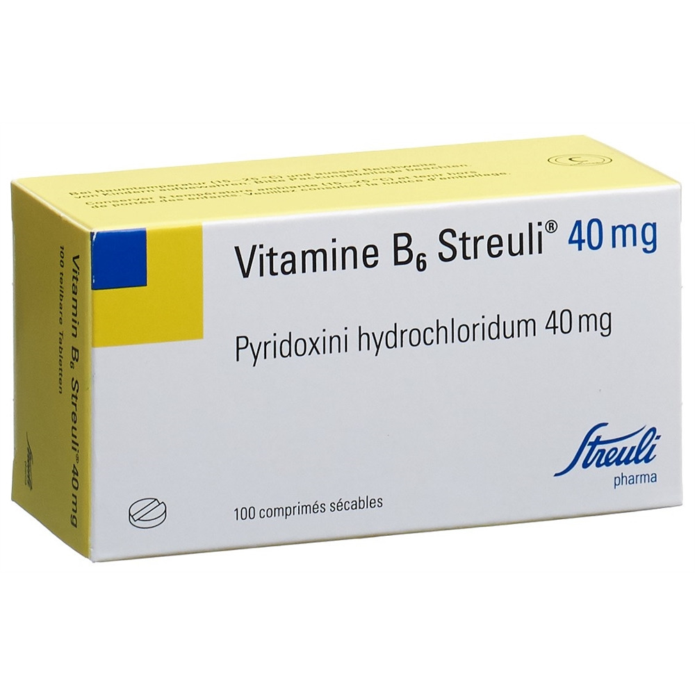 VITAMINE B6 Streuli 40 mg, image 2 sur 2