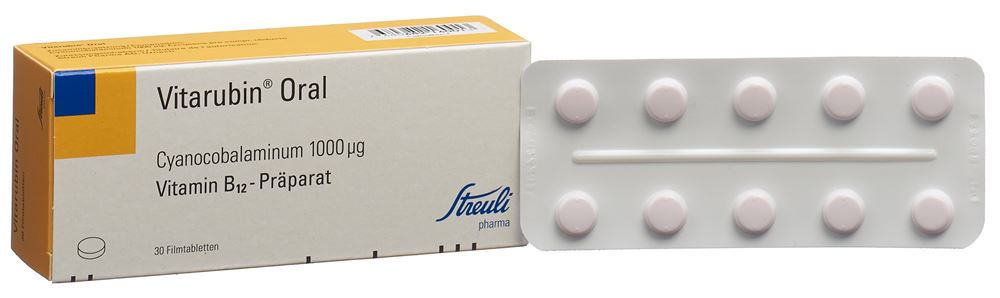 VITARUBIN Oral 1000 mcg, image 2 sur 4