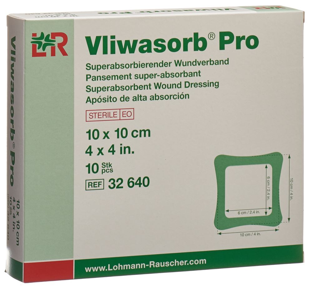 Vliwasorb Pro pansement super-absorbant, image principale