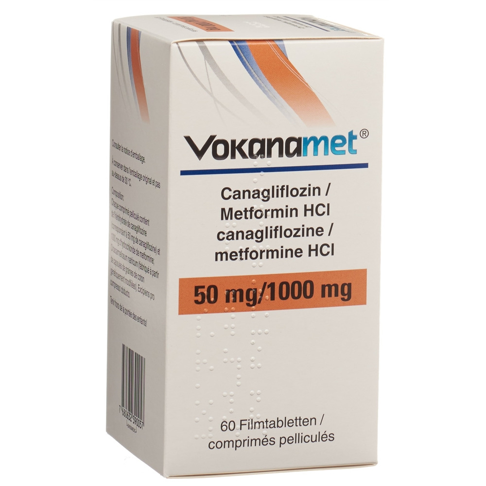 VOKANAMET Filmtabl 50/1000 mg Ds 60 Stk, Bild 2 von 2