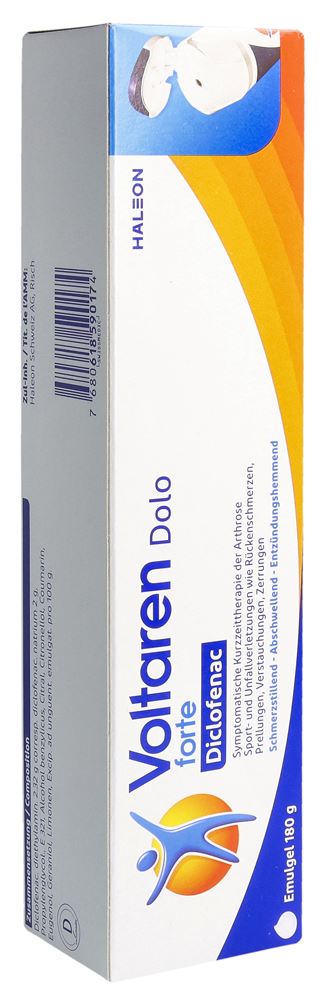 Voltaren Dolo forte, Hauptbild