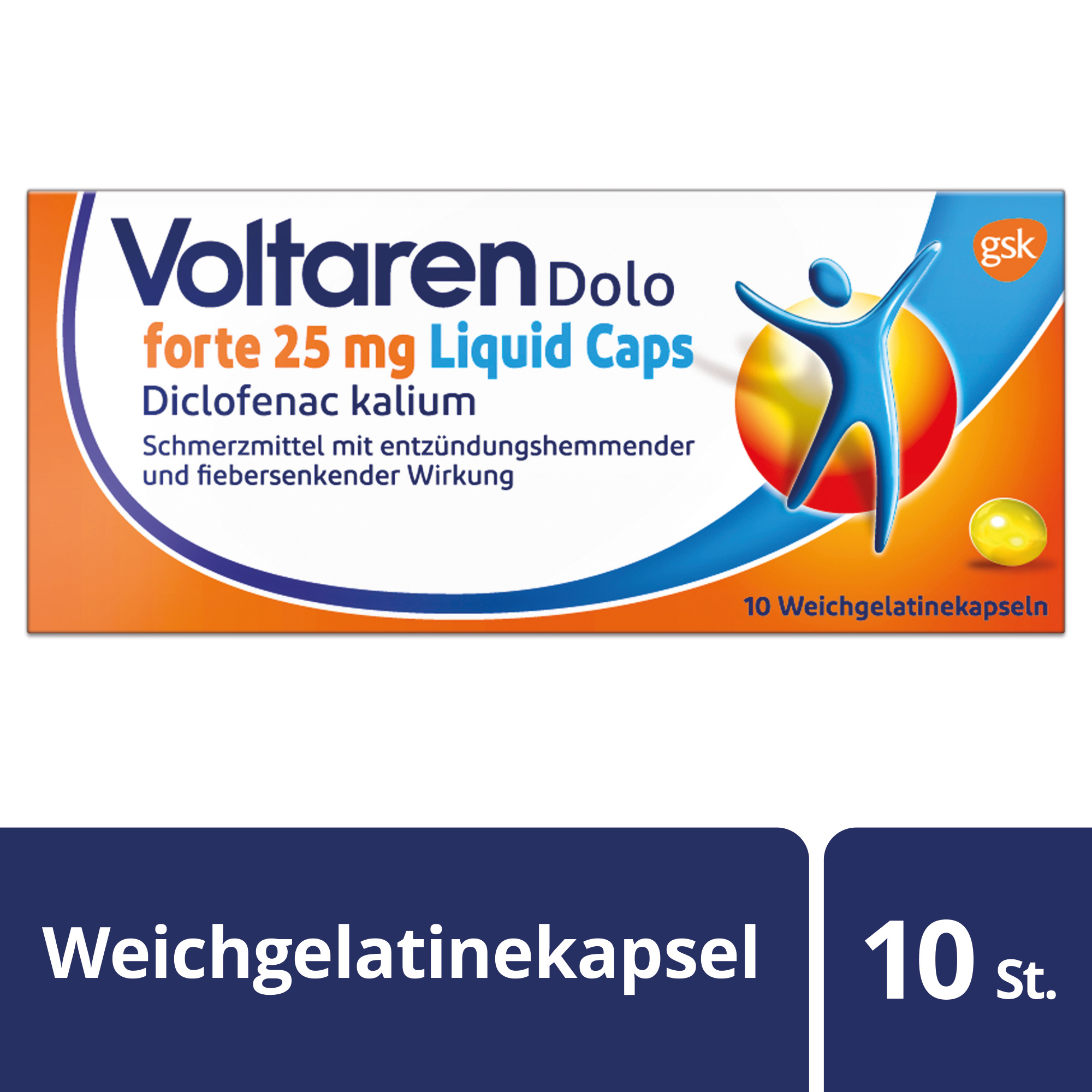 VOLTARENE forte Liquid Caps 25 mg, image principale