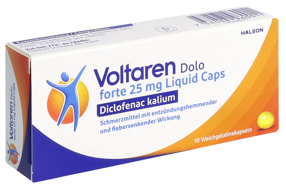 Voltaren Dolo forte Liquid Caps 25 mg