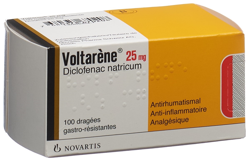 VOLTARENE Drag 25 mg Blist 100 Stk, Bild 2 von 2