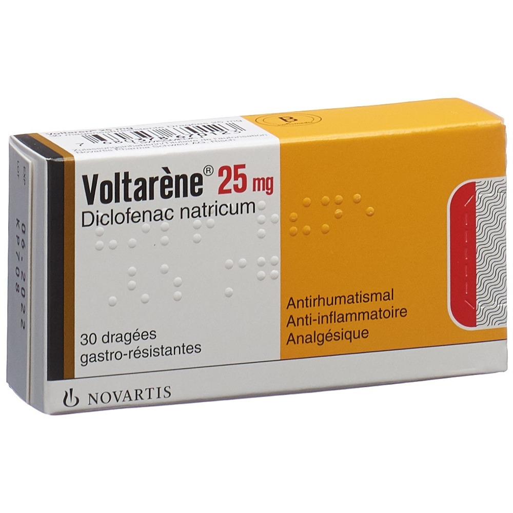 VOLTARENE drag 25 mg blist 30 pce, image 2 sur 2