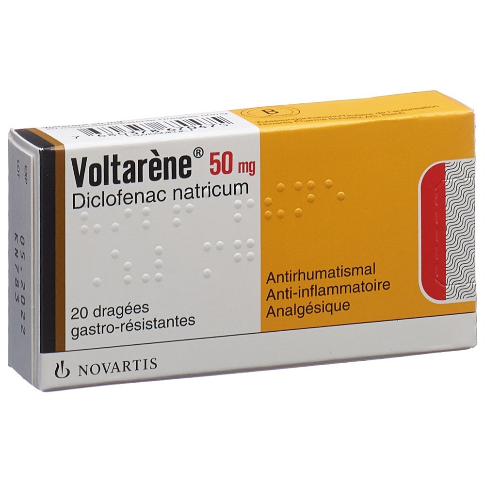 Voltaren drag 50 mg blist 20 pce, image 2 sur 2