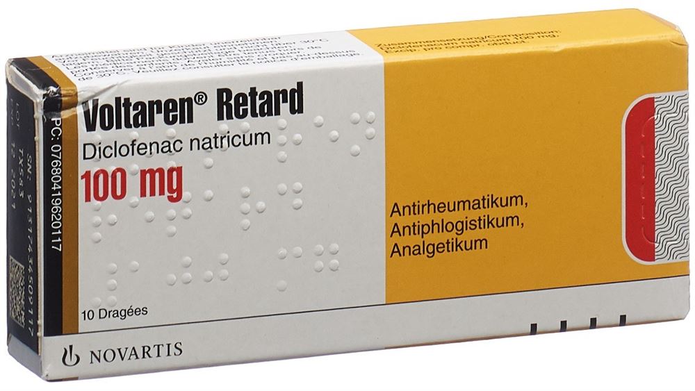 Voltaren Retard 100 mg, image principale