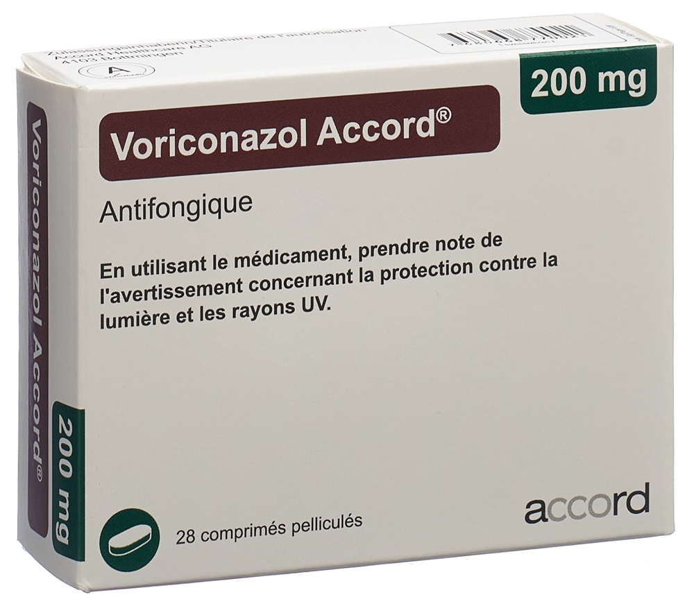 VORICONAZOLE Accord 200 mg, Bild 2 von 2