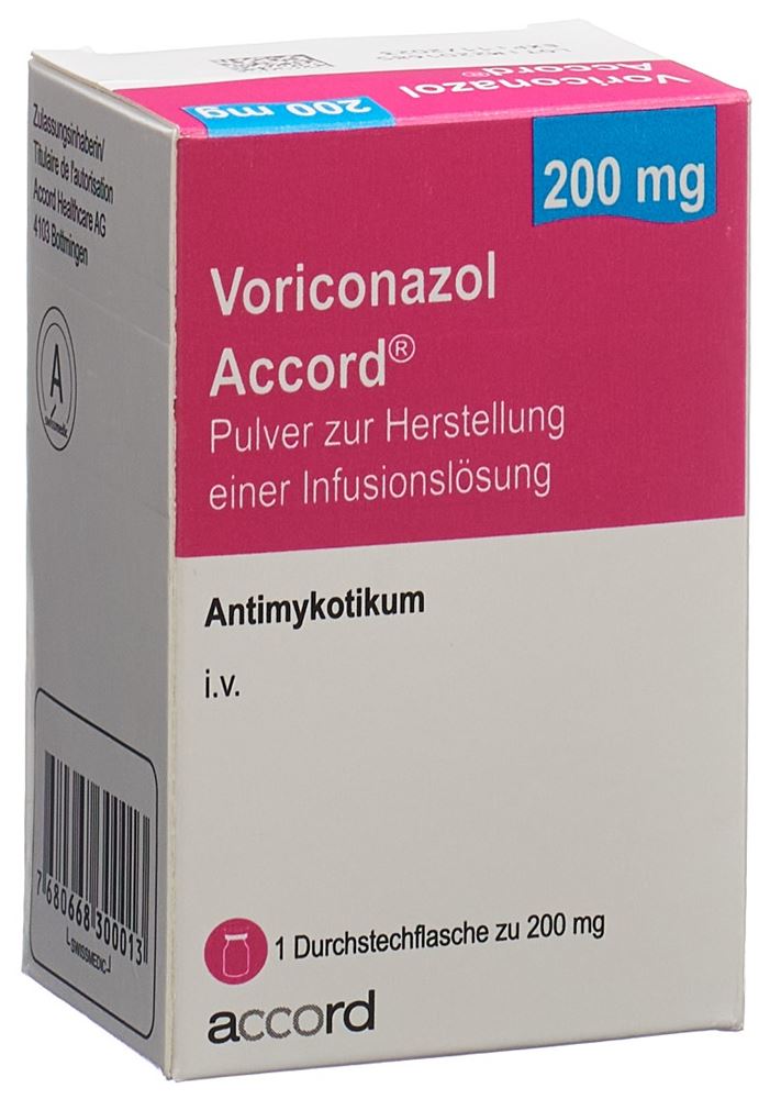 VORICONAZOLE Accord 200 mg, Hauptbild