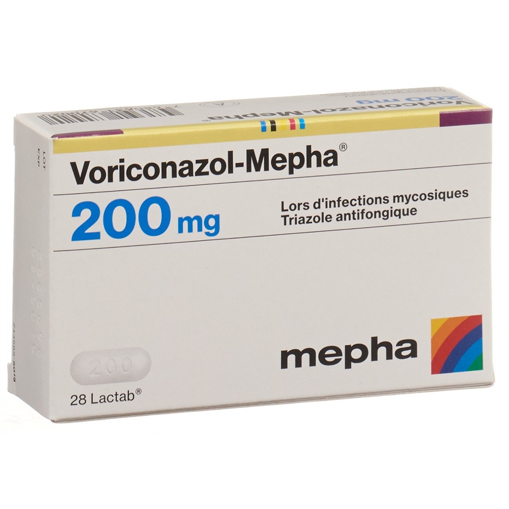 VORICONAZOLE Mepha 200 mg, image 2 sur 2