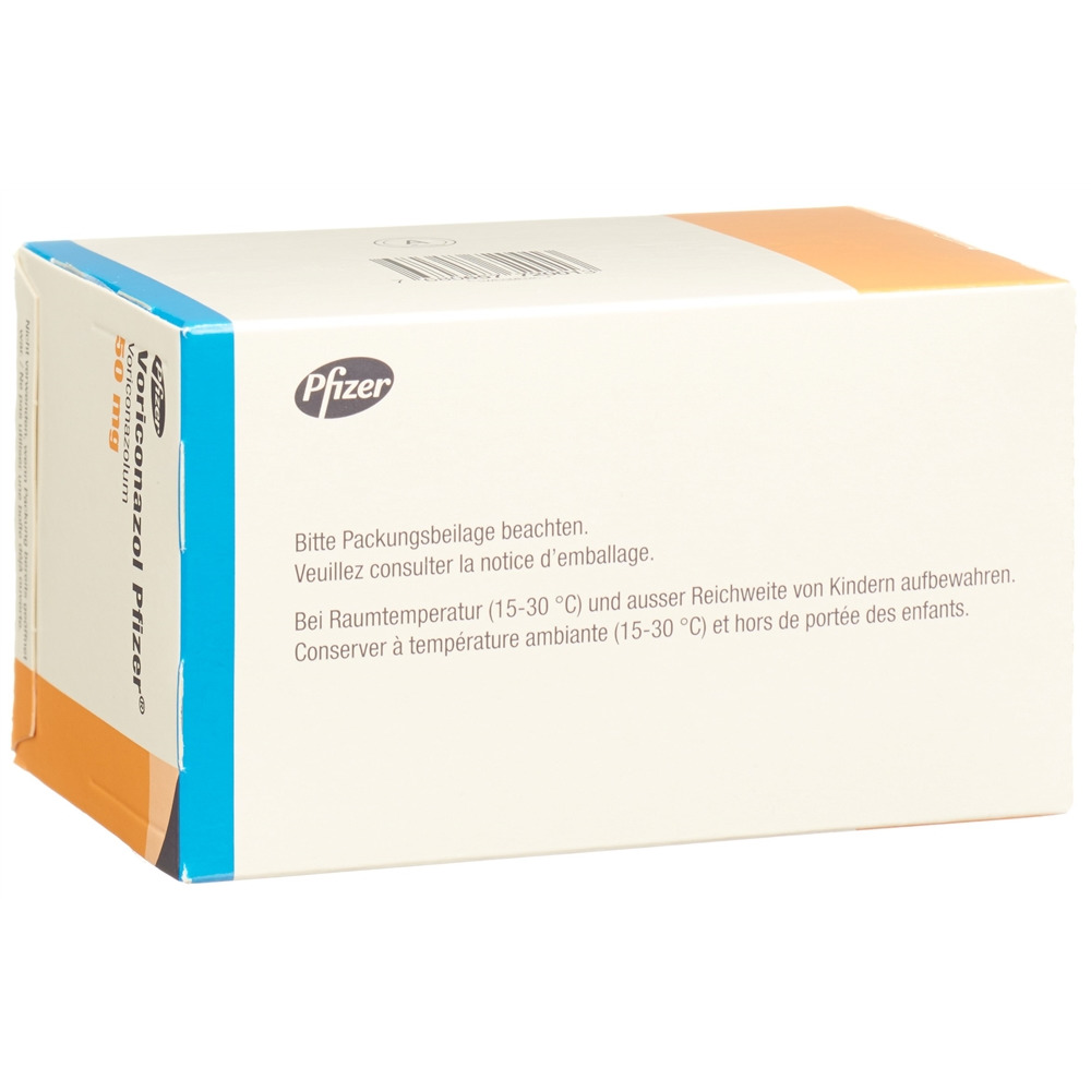 VORICONAZOLE Pfizer 50 mg, image 2 sur 2