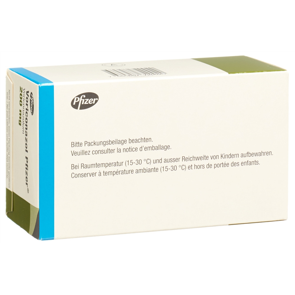 VORICONAZOLE Pfizer 200 mg, Bild 2 von 2