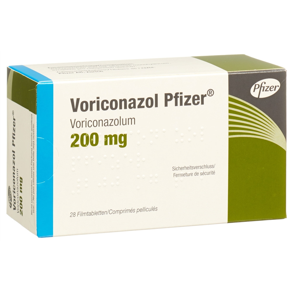 VORICONAZOLE Pfizer 200 mg, Hauptbild