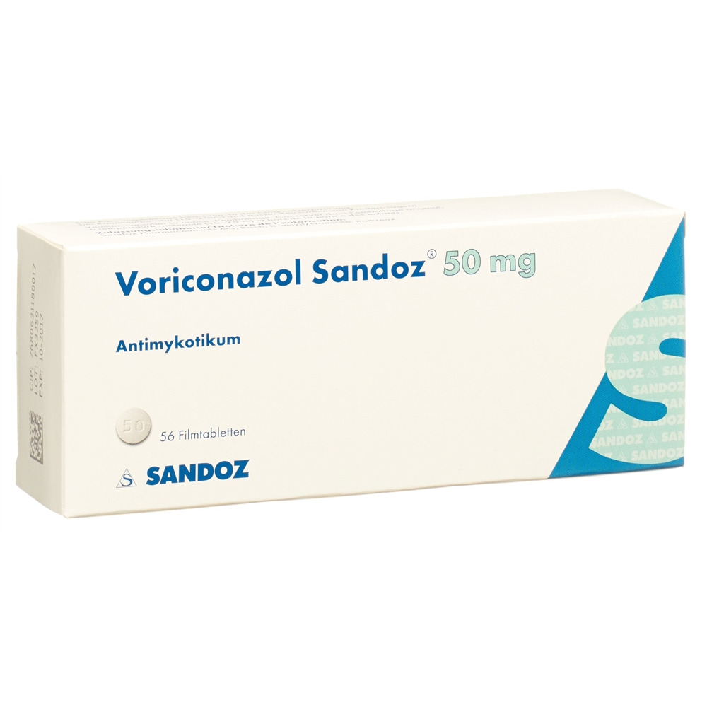 VORICONAZOLE Sandoz 50 mg, Hauptbild