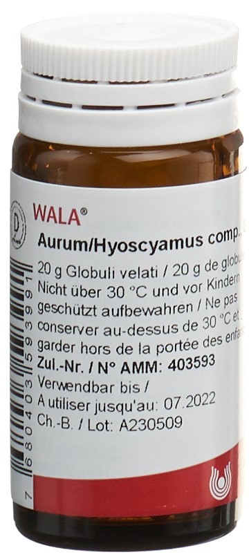 WALA Aurum/Hyoscyamus comp., Hauptbild