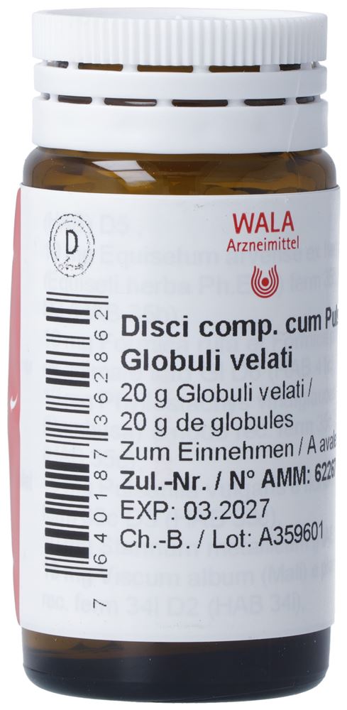 Disci comp. cum Pulsatilla