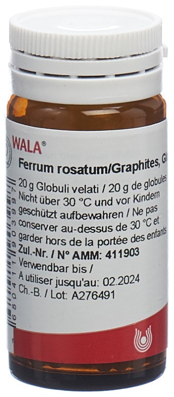 WALA ferrum rosatum/graphites