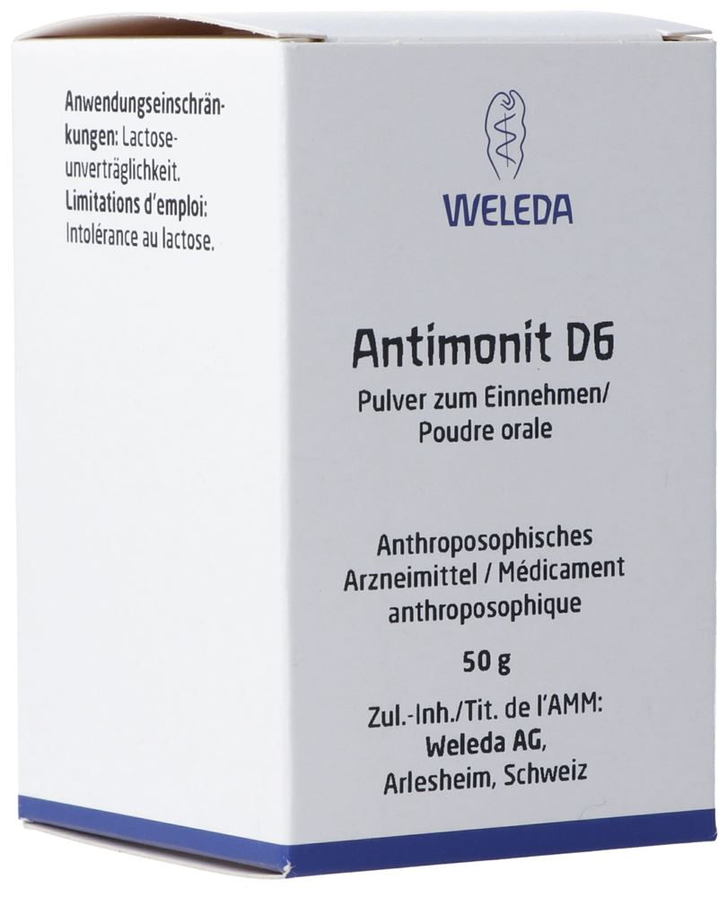 Weleda antimonit 6 D