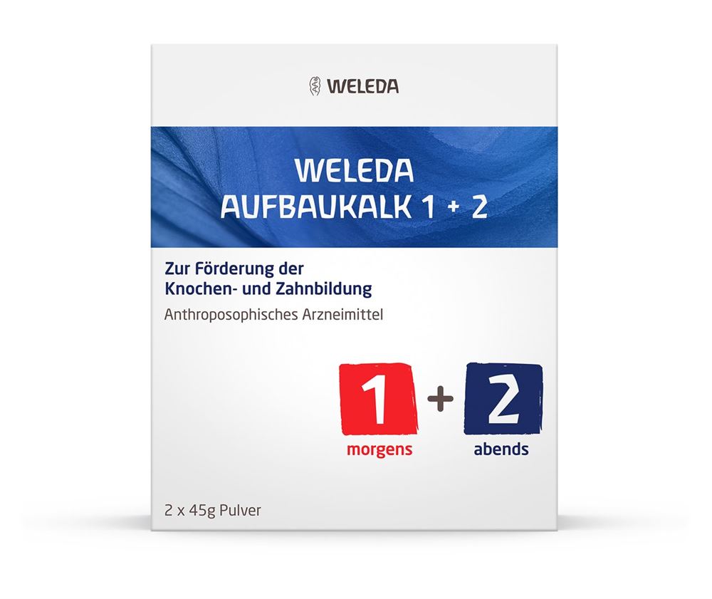 Weleda Aufbaukalk 1+2, Hauptbild