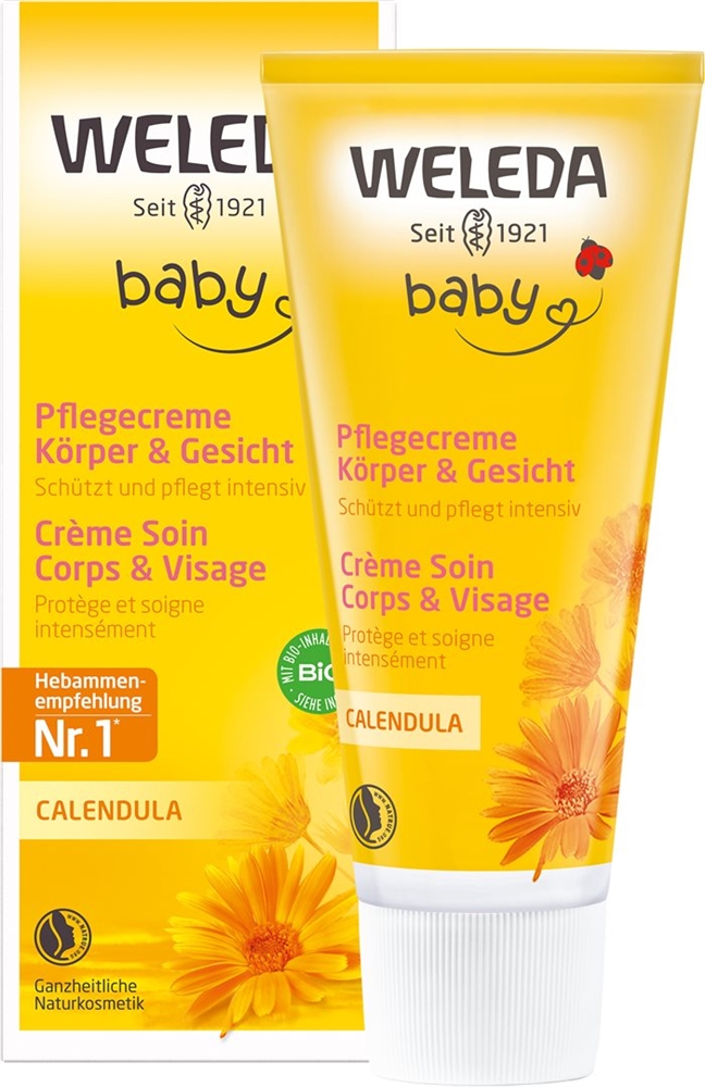 Weleda BABY crème soin corps & visage, image 2 sur 3