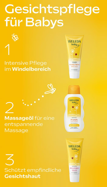Weleda BABY crème visage, image 5 sur 5