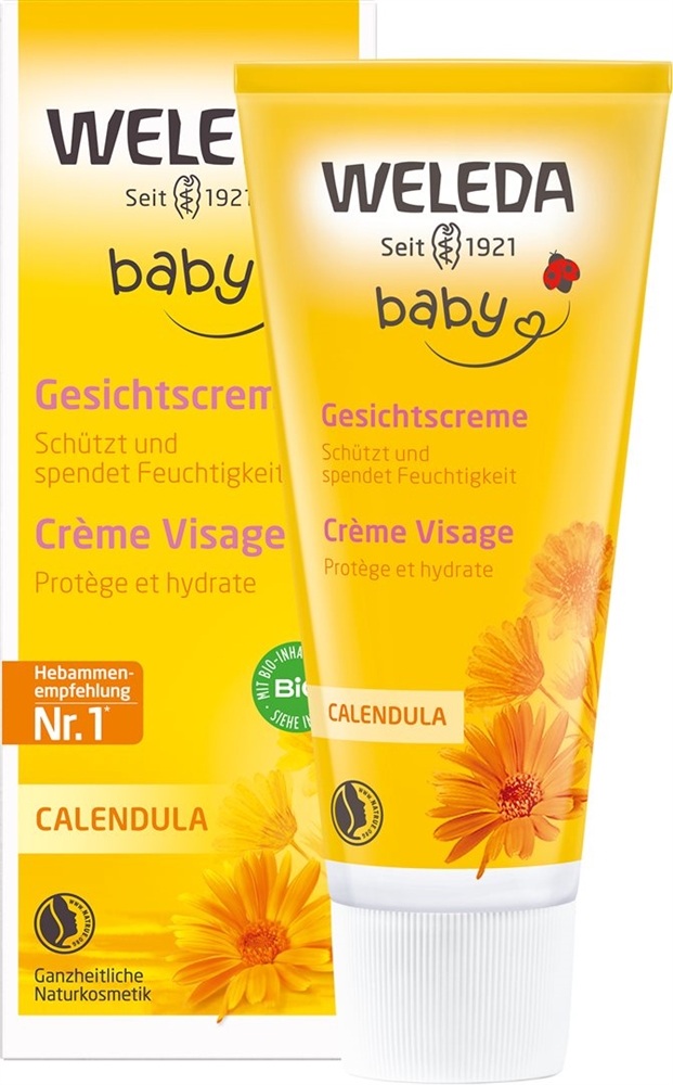 Weleda BABY crème visage, image 2 sur 3