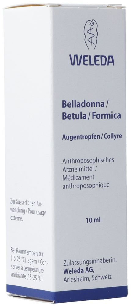 Weleda Belladonna/Betula/Formica, Hauptbild