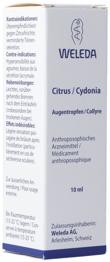 Weleda citrus/cydonia, image principale