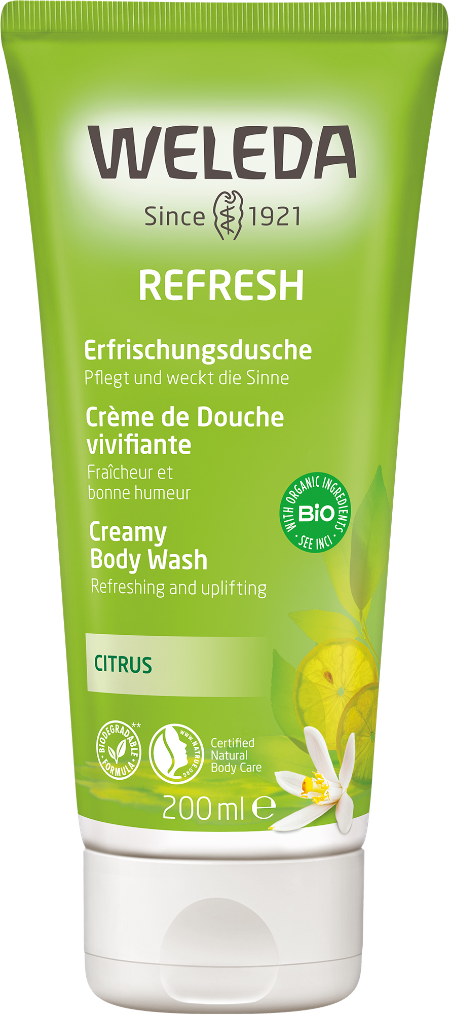 Weleda crème de douche, image principale