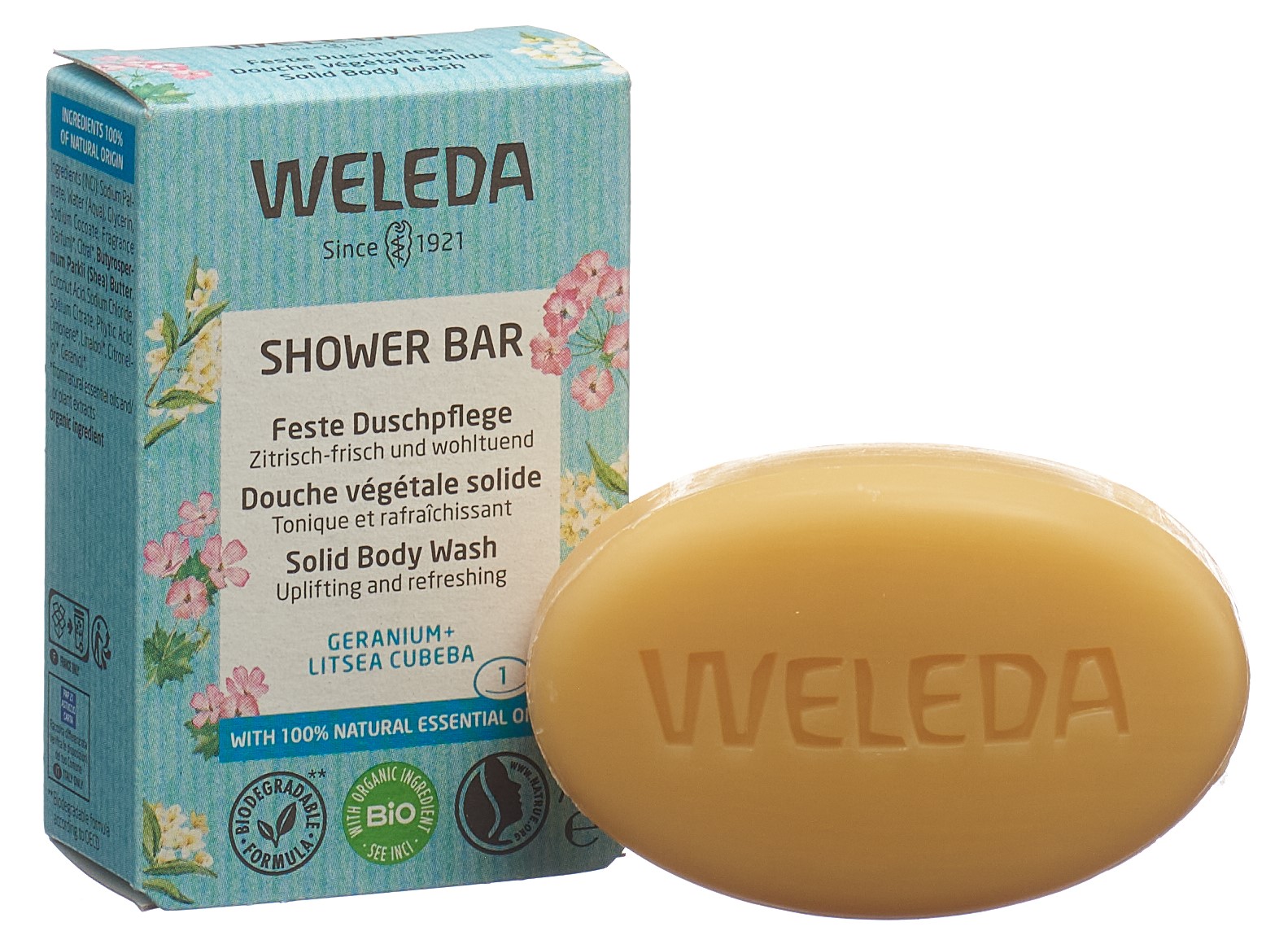 Weleda douche végétale solide, image 2 sur 3