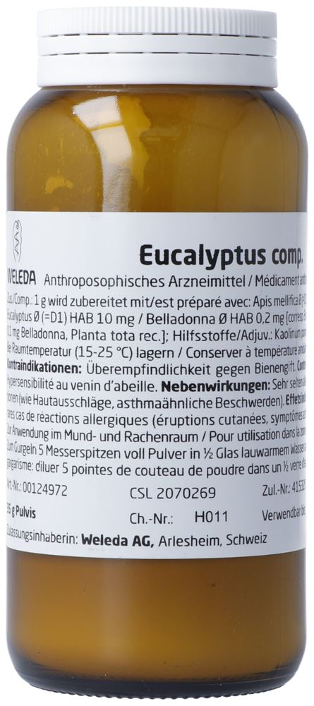 Weleda eucalyptus comp.