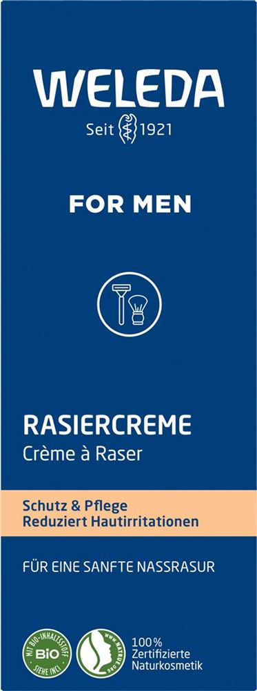 Weleda FOR MEN Rasiercreme, Hauptbild