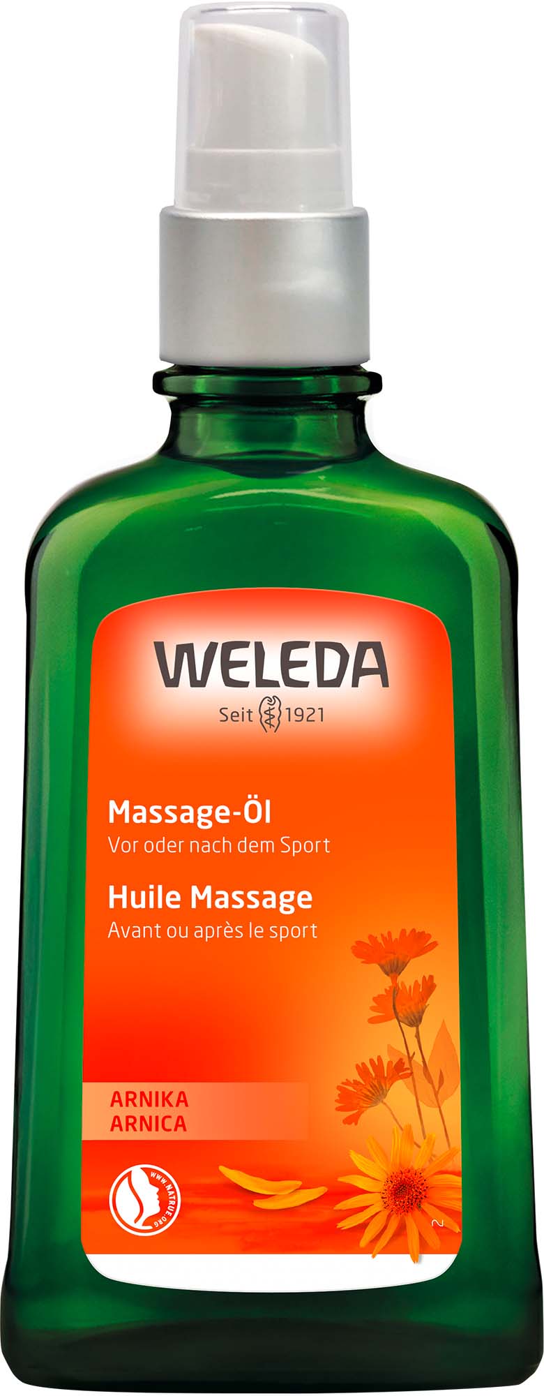 Weleda huile massage, image principale