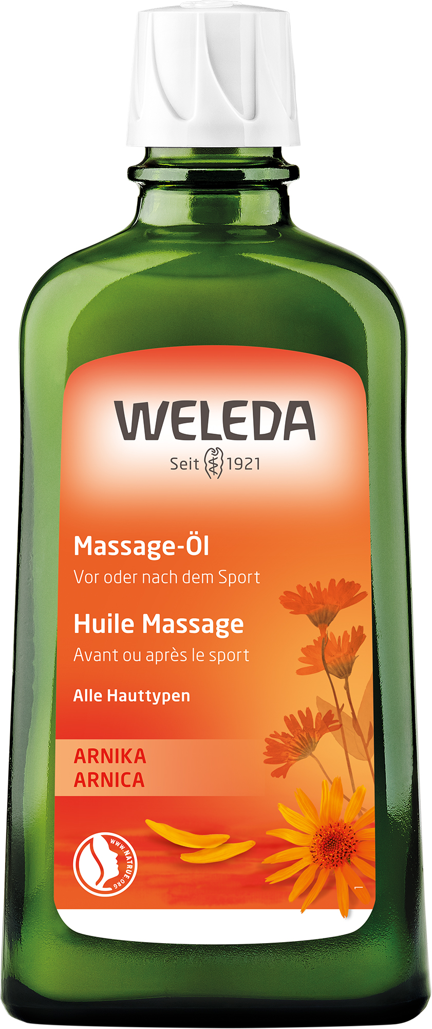 Weleda huile massage, image principale