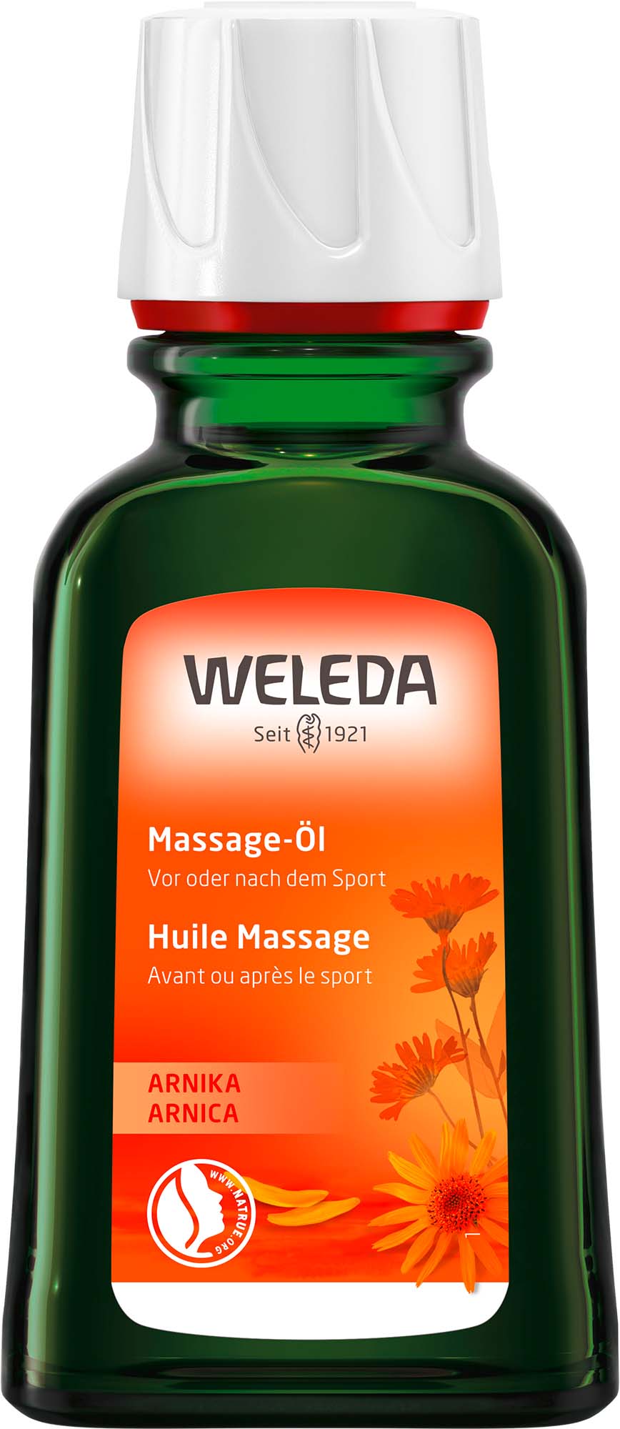 Weleda huile massage, image principale