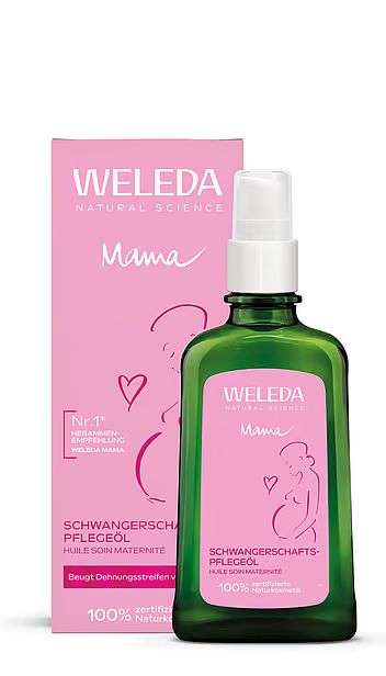 Weleda huile soin maternité