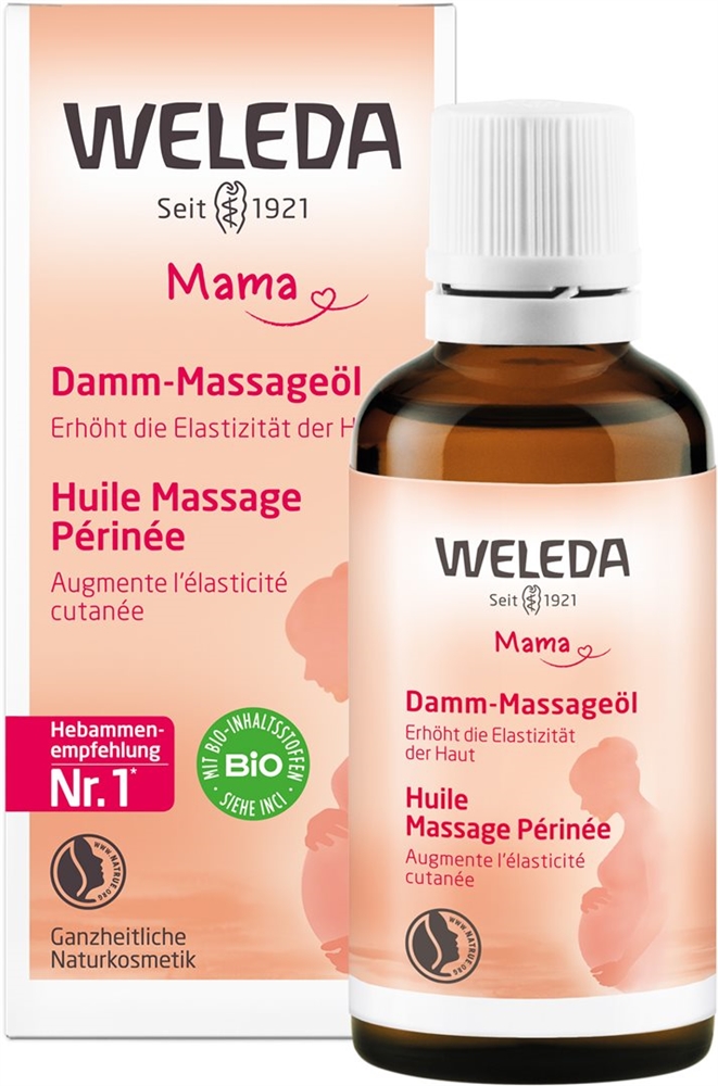 Weleda MAMA Damm-Massageöl, Bild 2 von 3