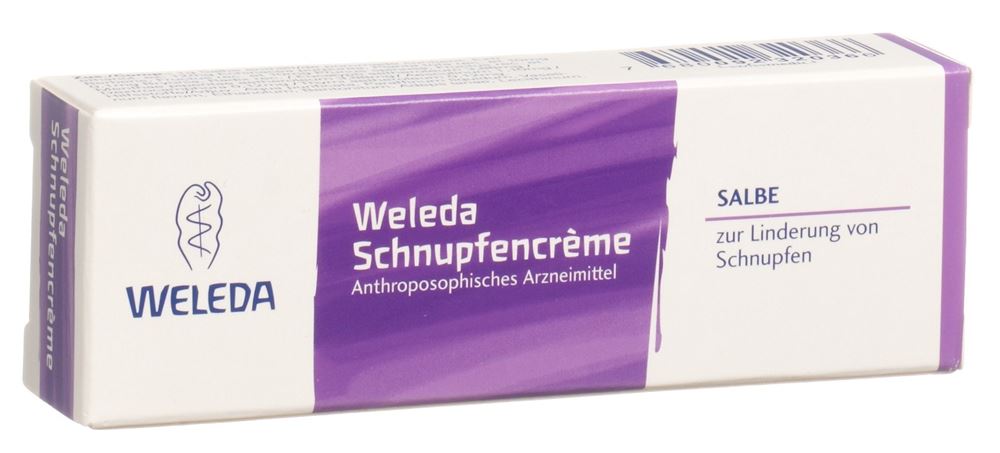 Weleda pommade contre le rhume, image principale