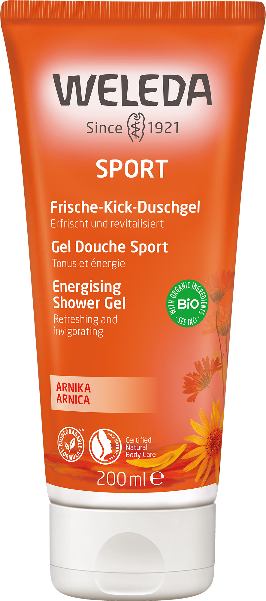 Weleda Sport Frische-Boost Duschgel, Hauptbild