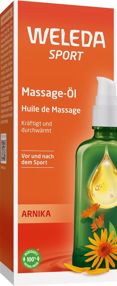 Weleda sport huile de massage