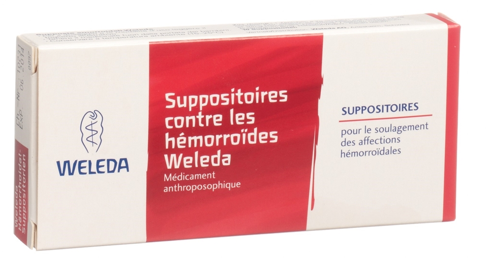 Weleda suppositoires contre les hémorroïdes, image 2 sur 2