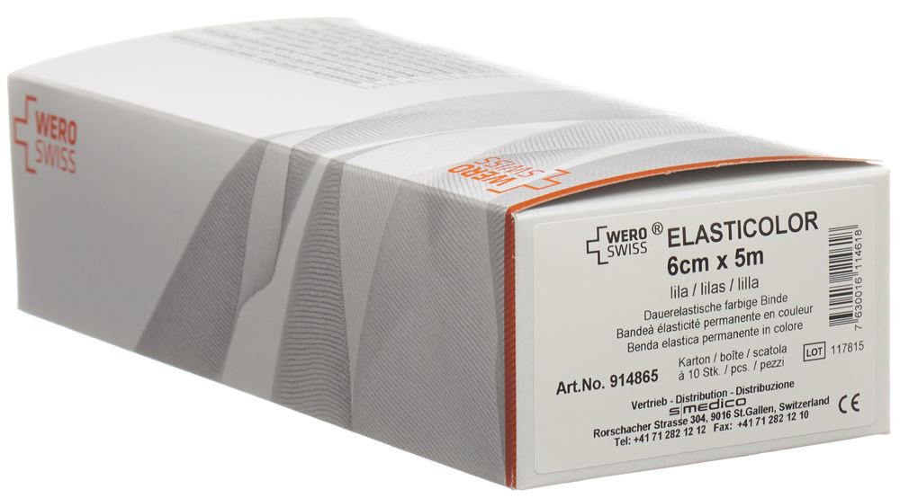 WERO SWISS Elasticolor Elastische Binde, Hauptbild
