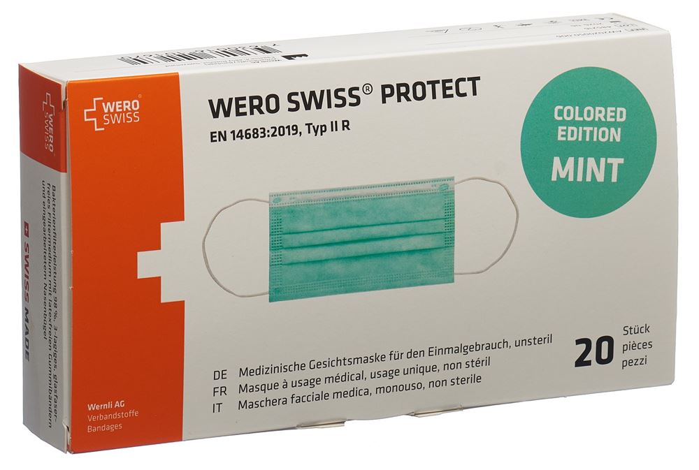 WERO SWISS protect masque type IIR, image principale