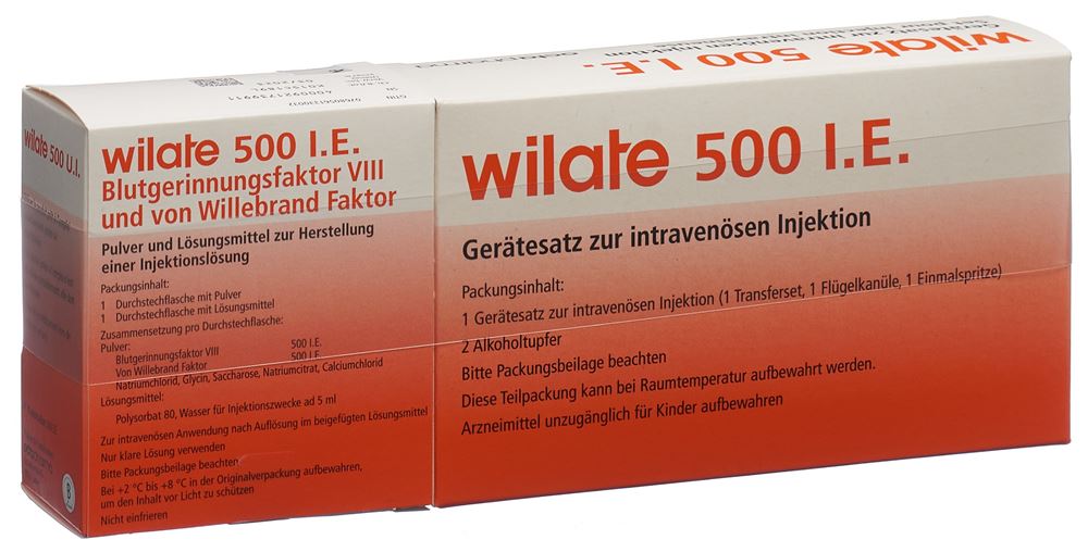 WILATE subst sèche 500 IE avec solvant flac 1 pce, image principale