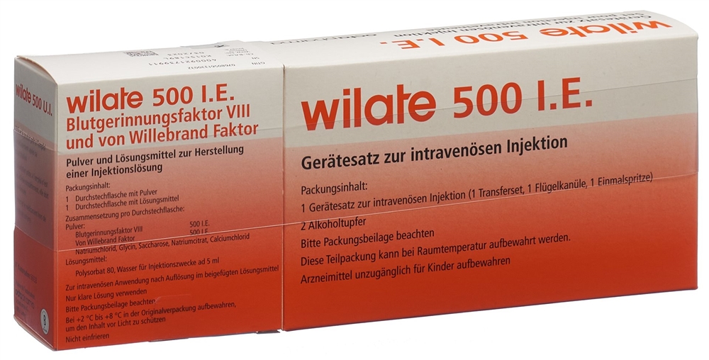WILATE Trockensub 1000 IE mit Solvens Durchstf 1 Stk, Hauptbild